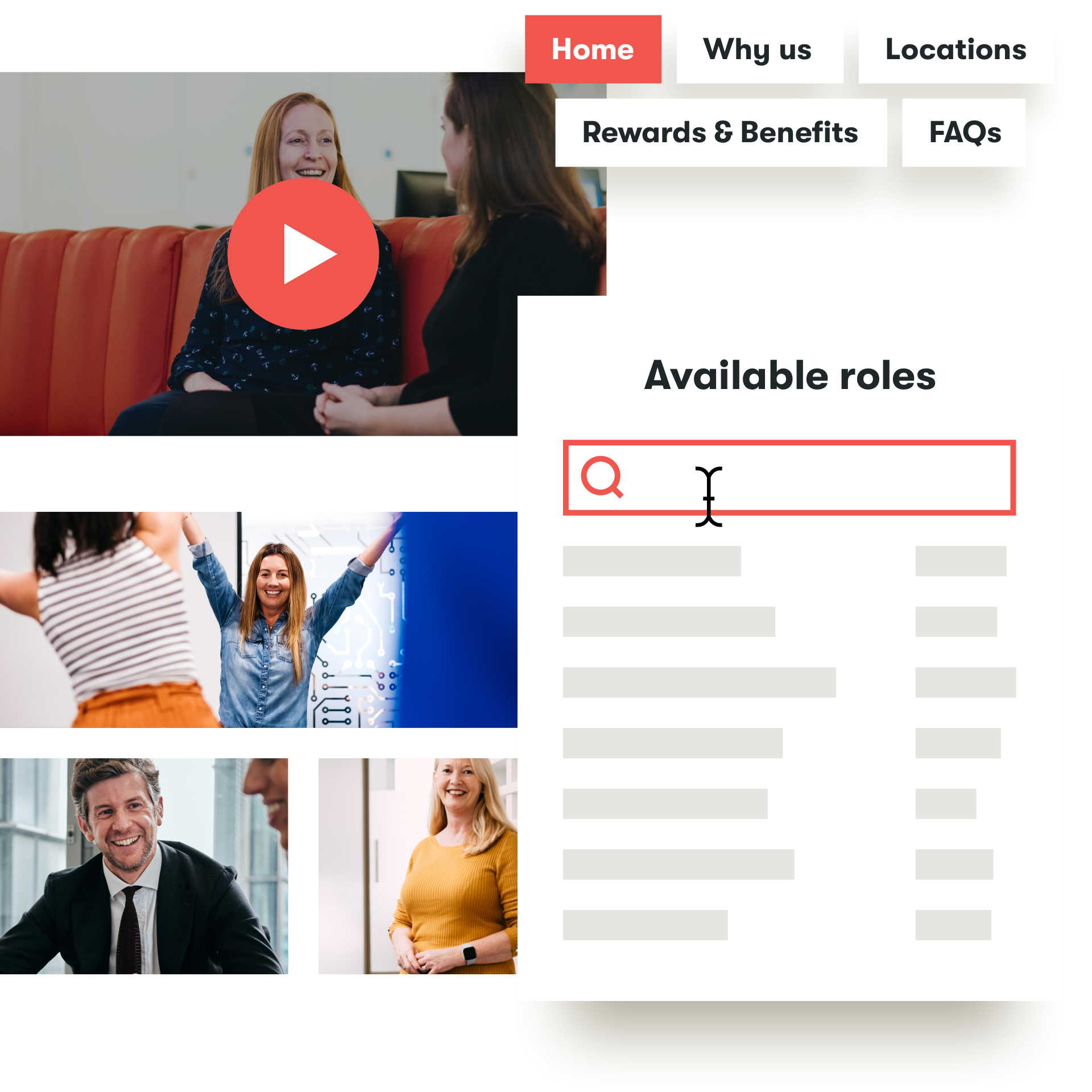 Careers Website Design